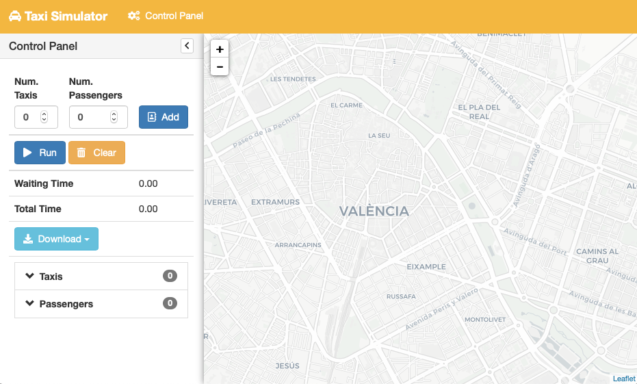 GUI at startup